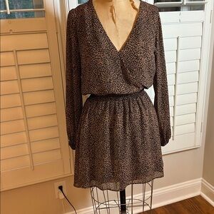 Mumu Leopard Print Dress nwot 9-13-008